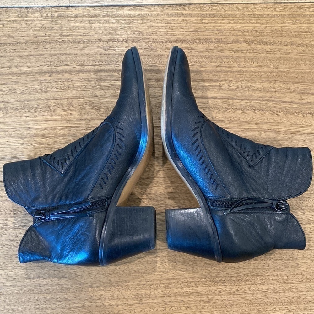 Rebecca Minkoff Lulu Black Leather Booties - Picture 4 of 9